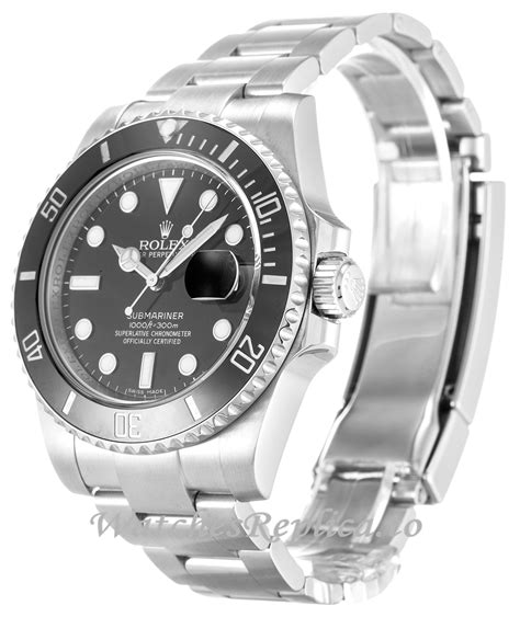 black rolex submariner 116610 ln replica|rolex submariner 116610 full set.